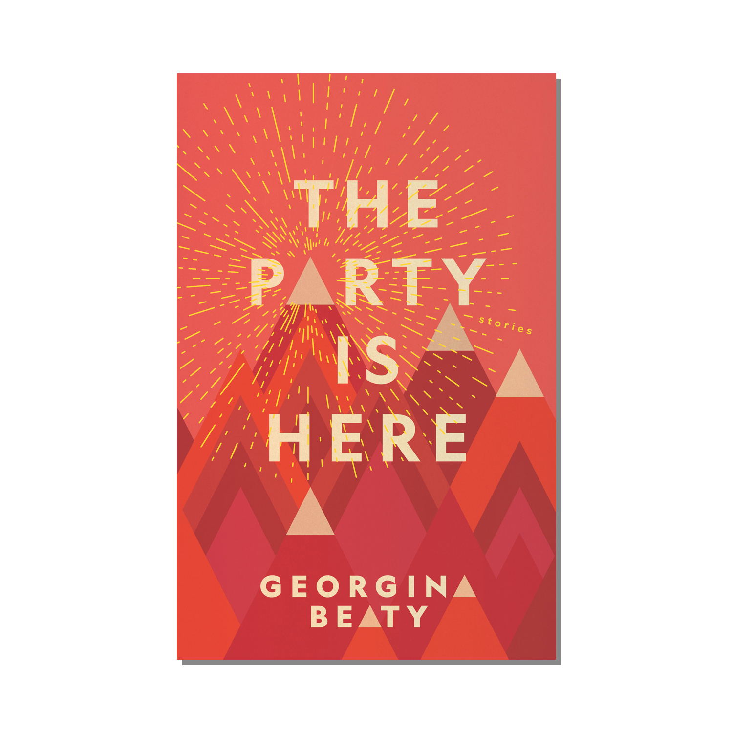 Book cover for The Party is Here by Georgina Beaty
