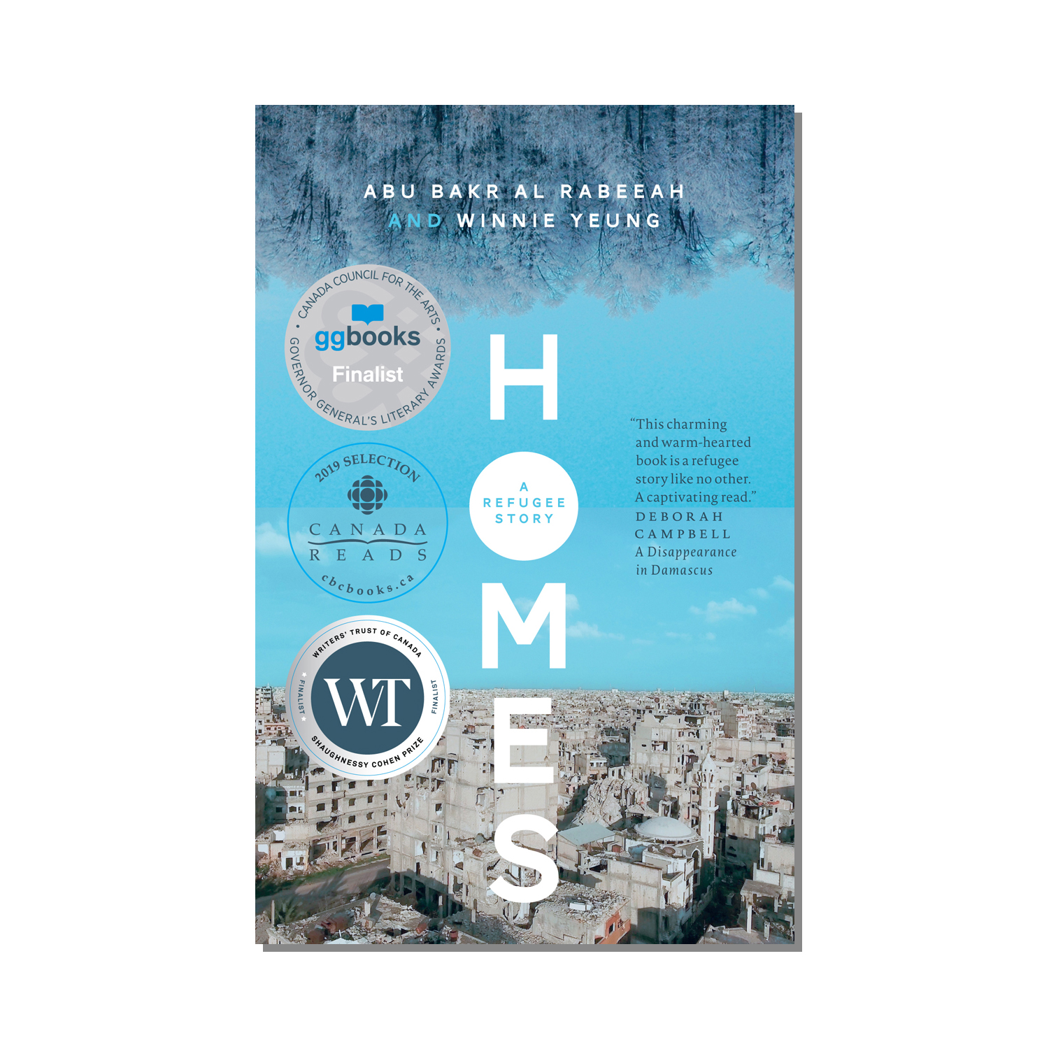Book cover for Homes by Abu Bakr Al Rabeeah and Winnie Yeung